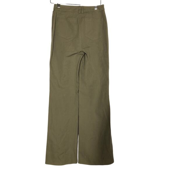 Jonathan Simkhai Kassandra Pant Bootcut Olivine NWOT 4 - Picture 4 of 8